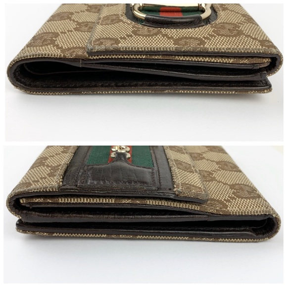 Gucci Horsebit Stripe Wallet - Picture 3 of 8